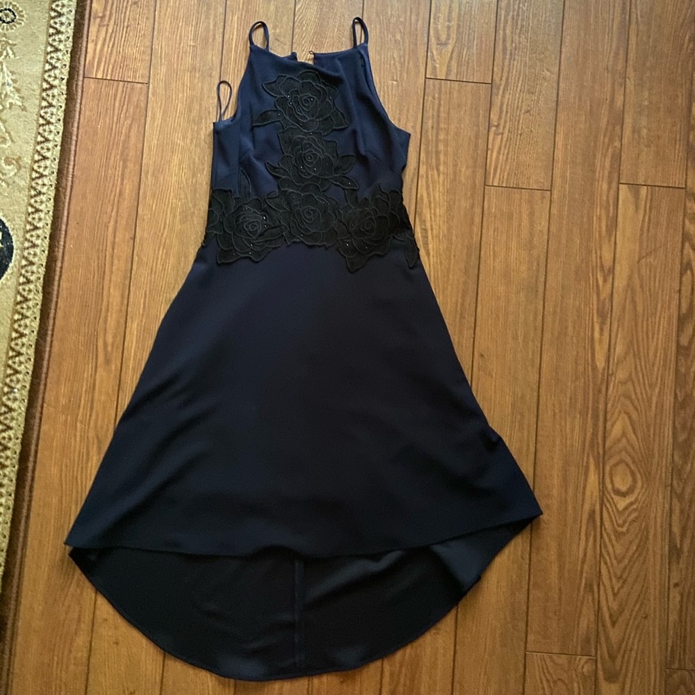 Aidan Mattox Evening Dress Navy Size 2
